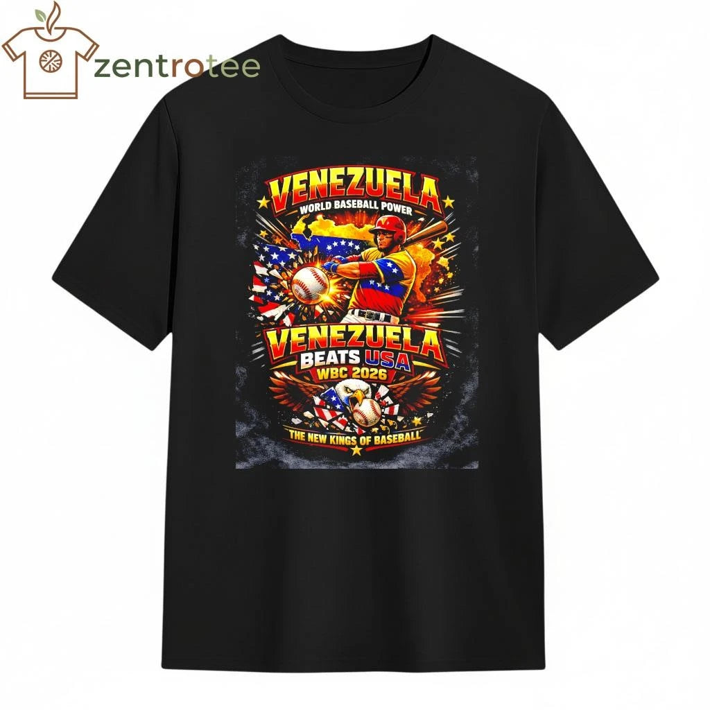 Nkctees Venezuela Beats USA 2026 World Baseball Classic shirt