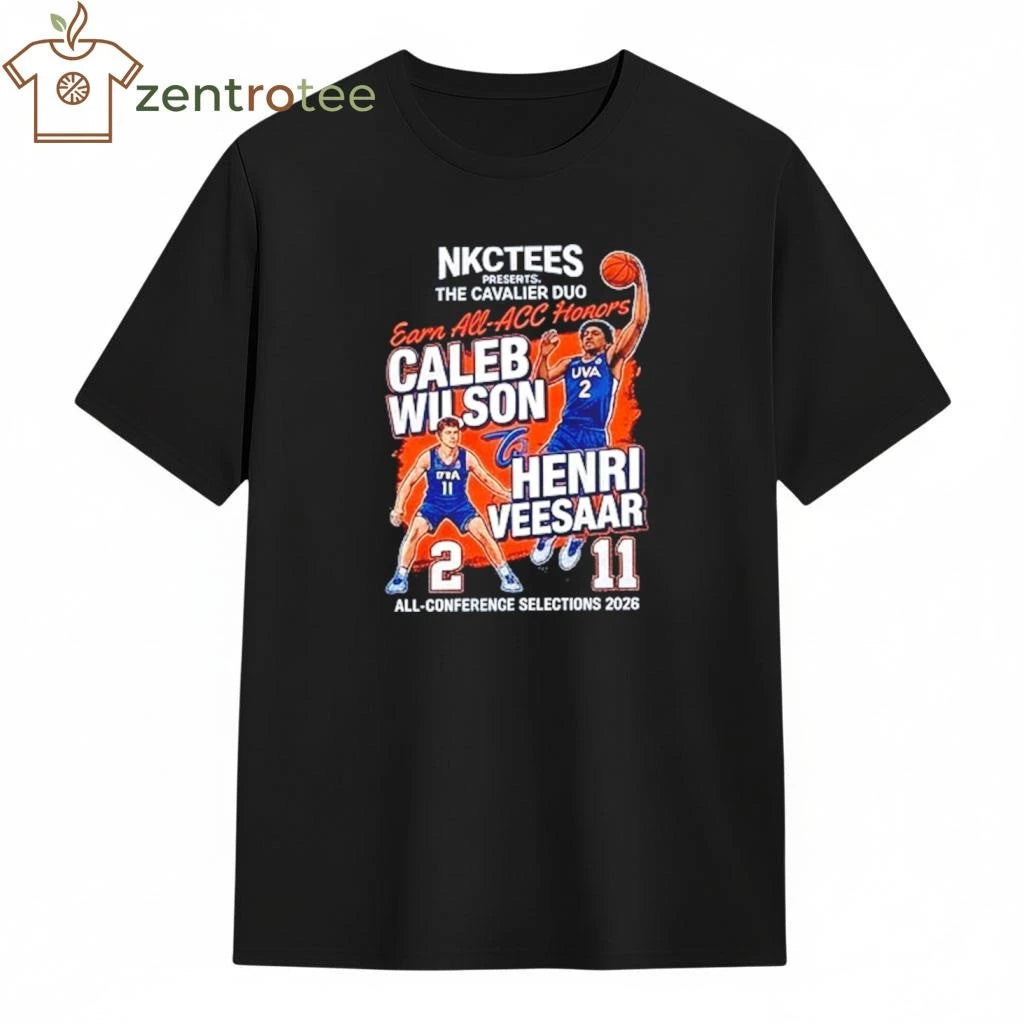 Nkctees Wilson &amp; Veesaar All-ACC Honors Vintage Graphic Oversize T-Shirt