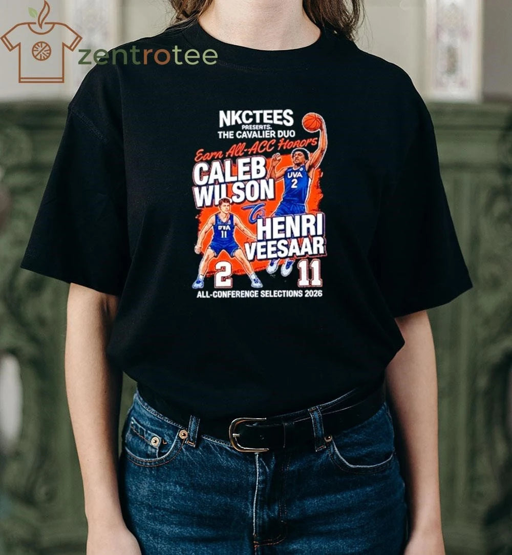 Nkctees Wilson &amp; Veesaar All-ACC Honors Vintage Graphic Oversize T-Shirt