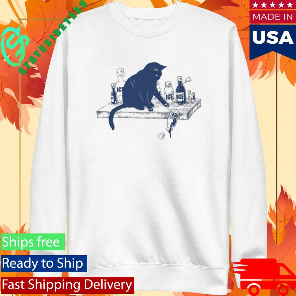 No Ice With Cat Shirt