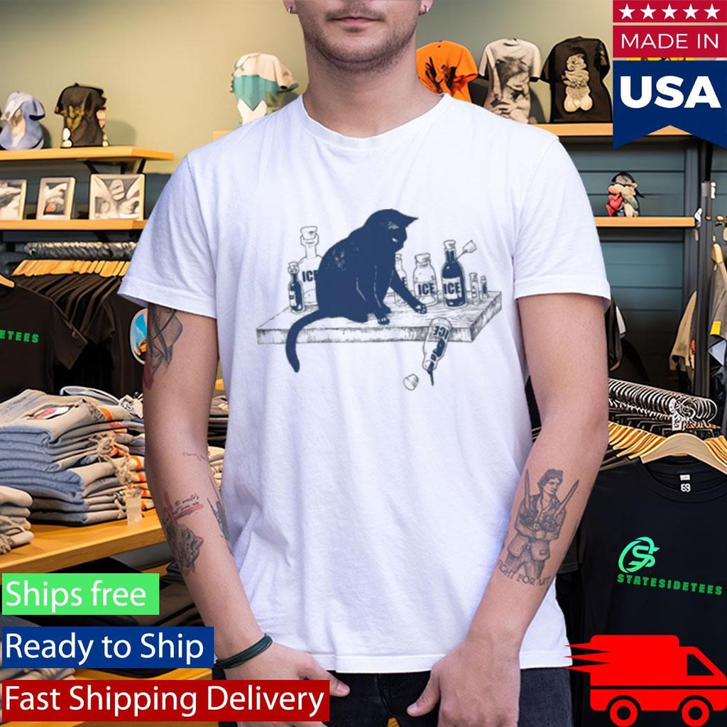 No Ice With Cat Shirt