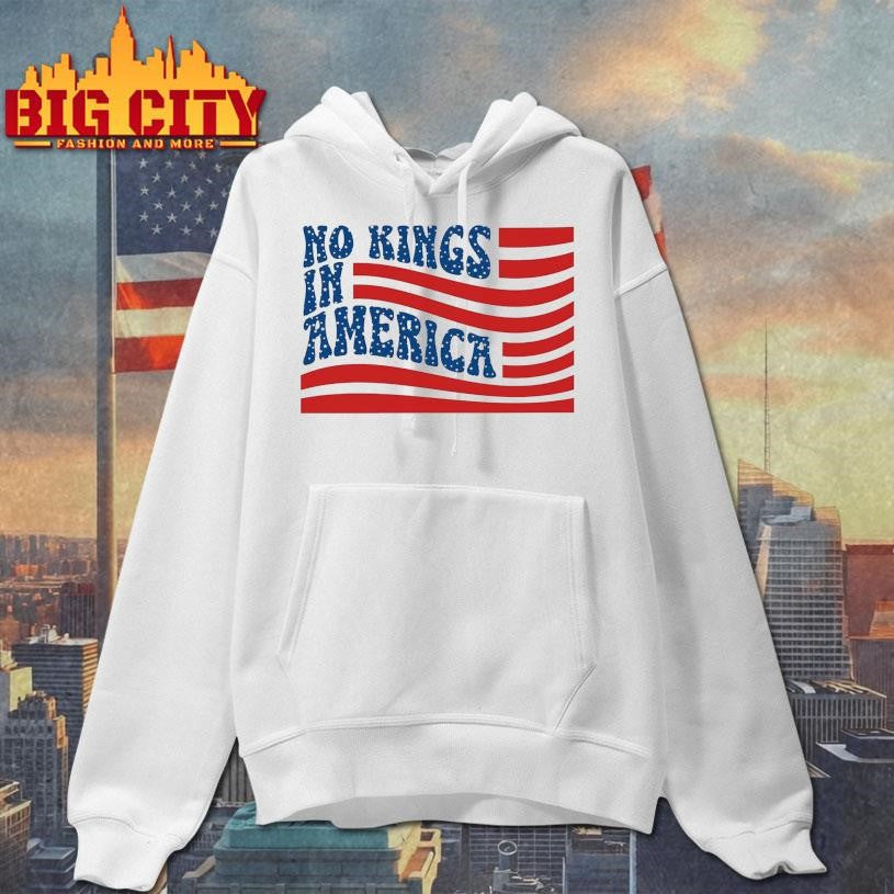 No King In American Flag 2025 New Shirt