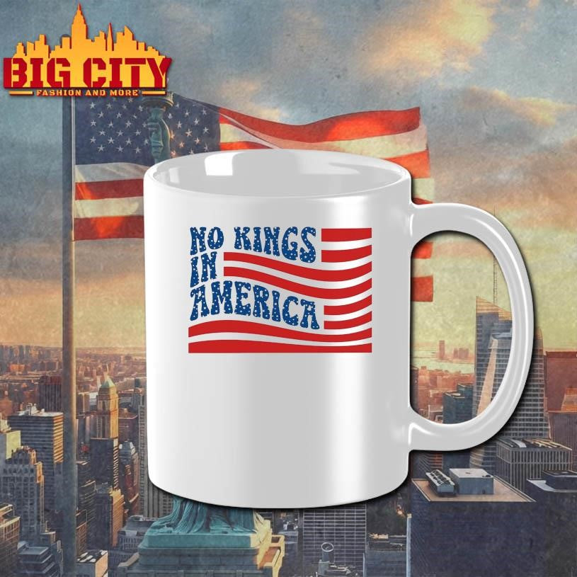 No King In American Flag 2025 New Shirt