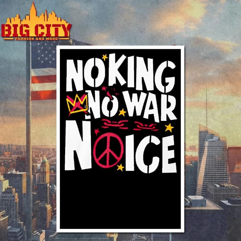No King No War No ICE Crown 2026  Shirt