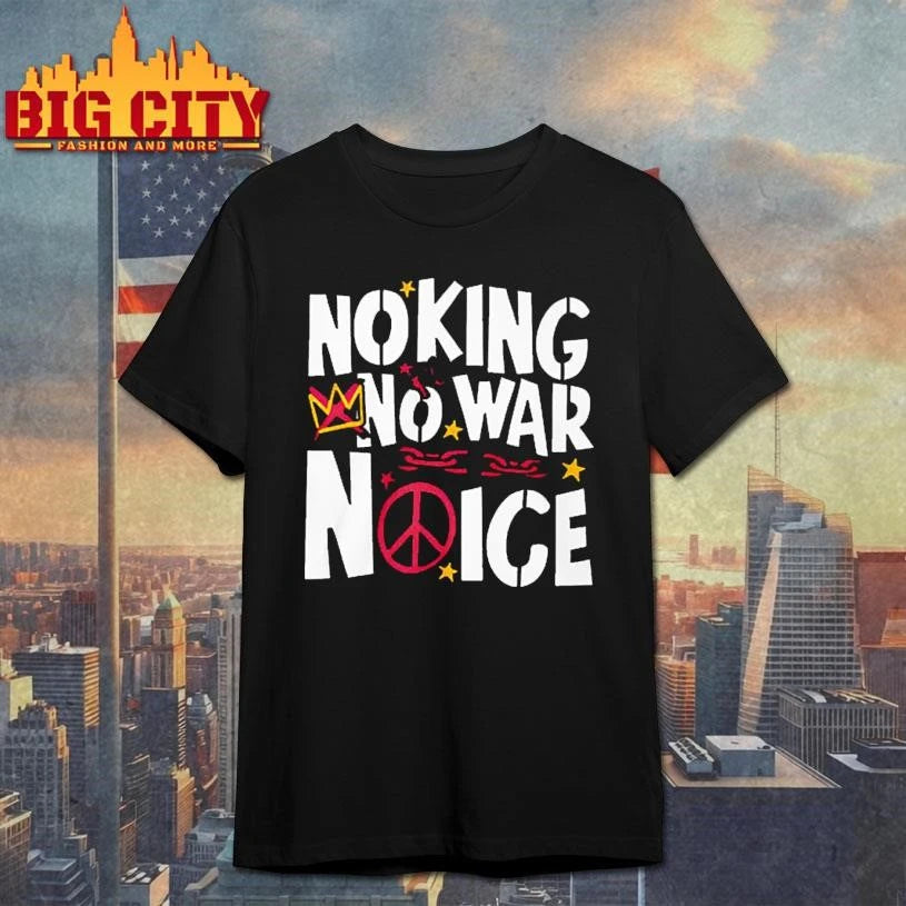 No King No War No ICE Crown 2026  Shirt