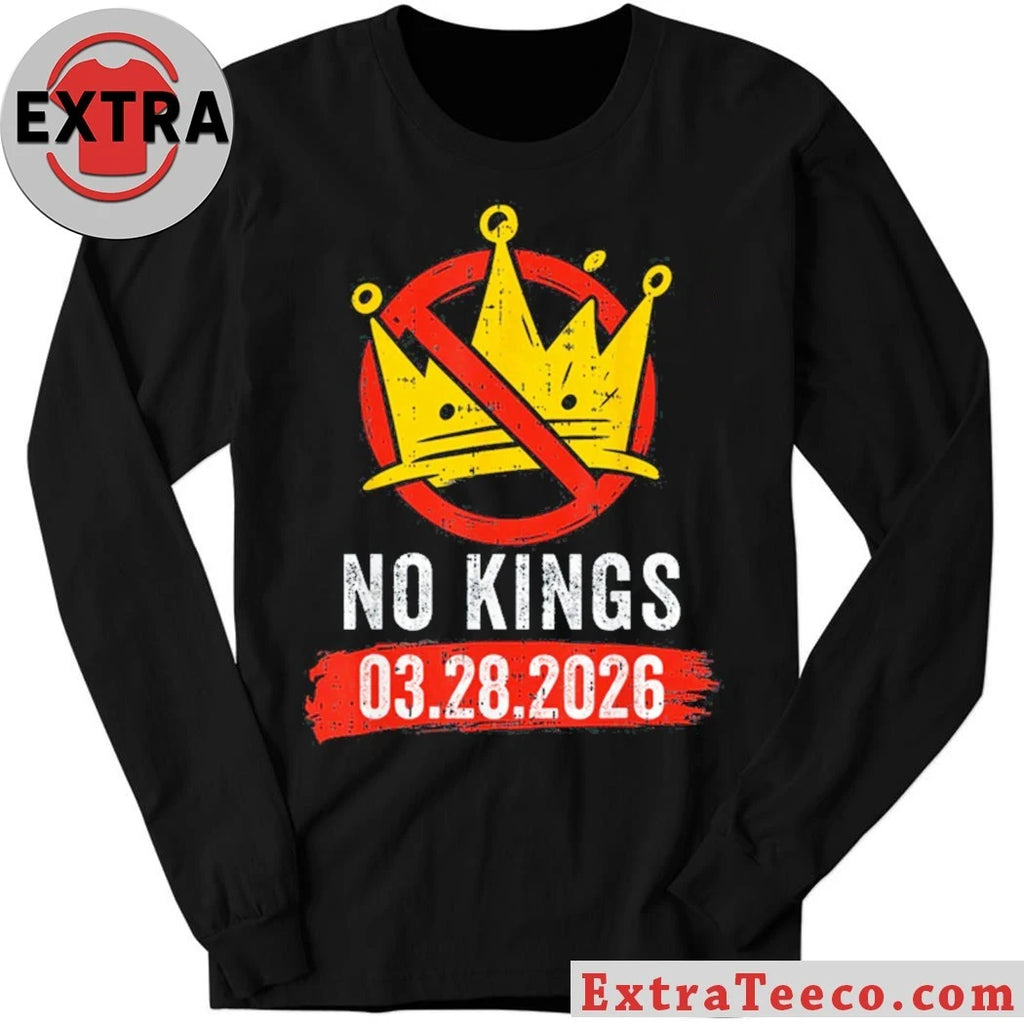 No Kings 03.28.2026 Patriotic Protest Shirt