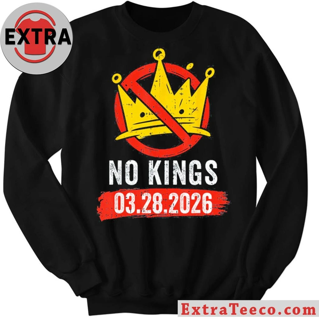 No Kings 03.28.2026 Patriotic Protest Shirt