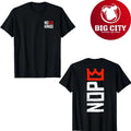 No Kings Protest Nope 2025 Two Sided Shirt
