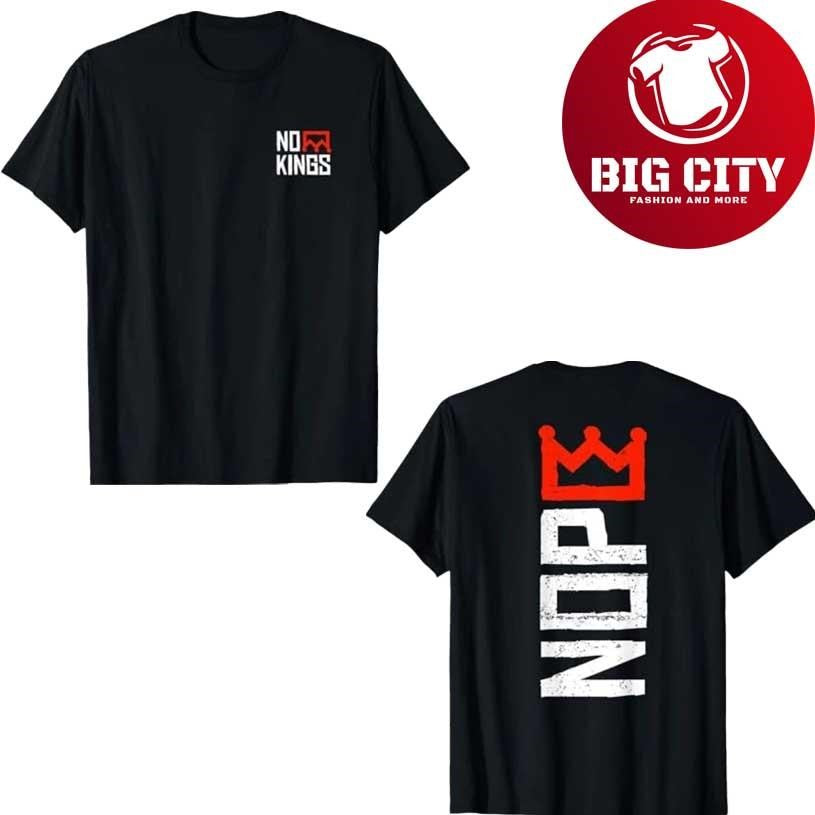 No Kings Protest Nope 2025 Two Sided Shirt