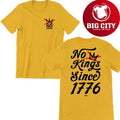 No Kings Since 1776  No Kings In America 2025 New Two Sided Shirt