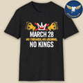 No Kings in America March 28 2026 shirt