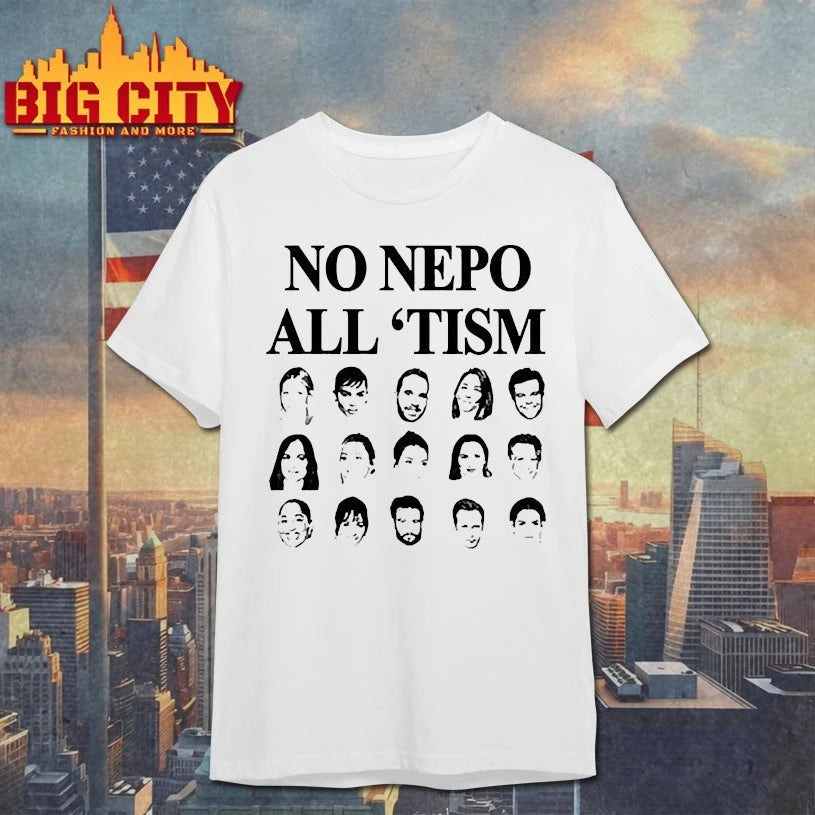 No Nepo All Tism face shirt