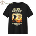 No One Wants To Die For Israel – US Marines Officer Perspective T-Shirt – Nkctees Black Label
