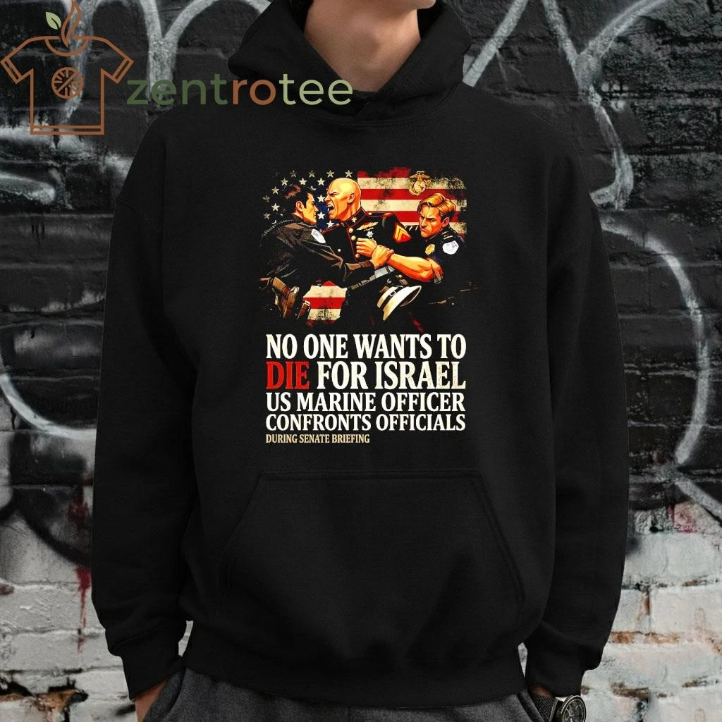 No One Wants To Die US Marine Protest tee