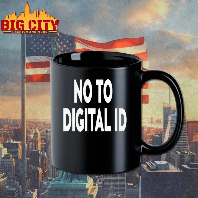 No To Digital Id shirt