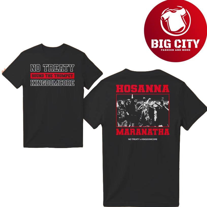 No Treaty Trumpet x Kingdomcore Two Sided Shirt
