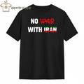No War With Iran flag tee