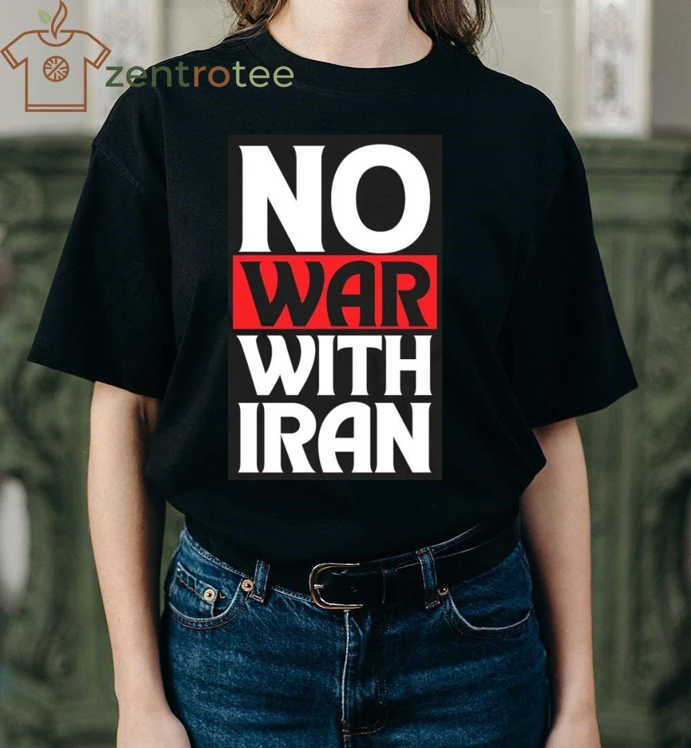 No War With Iran tee