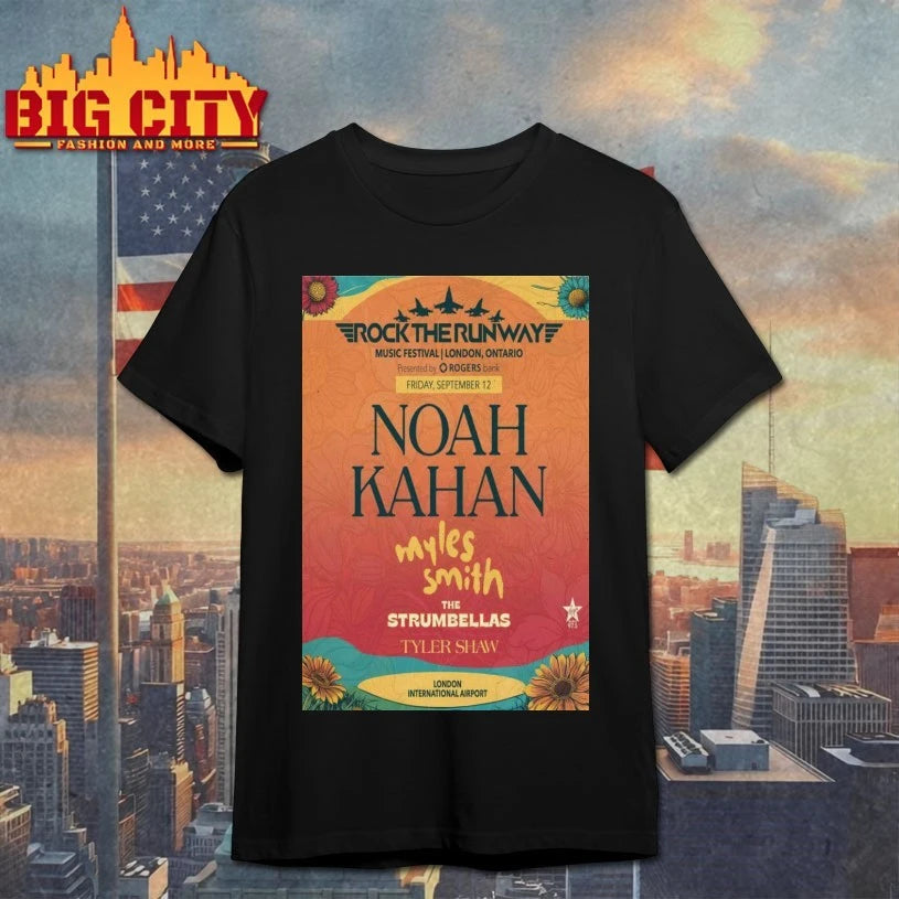 Noah Kahan London, ON Sept 12 2025 Poster shirt