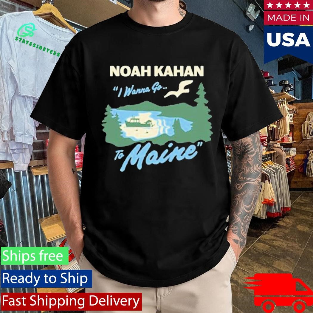 Noah Kahan Maine Fishing Shirt