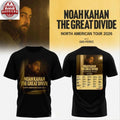Noah Kahan The Great Divide Tour 2026 North America Hoodie T-Shirt