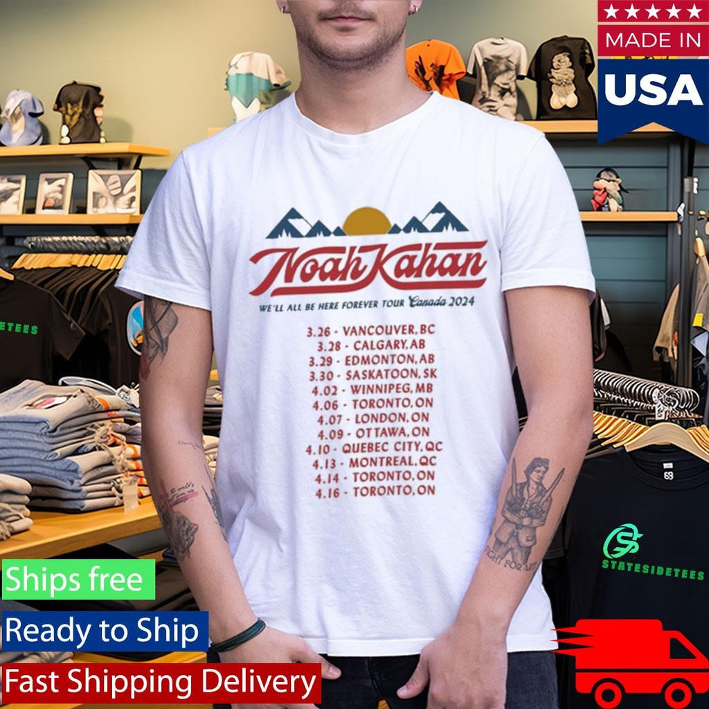 Noah Kahan Tour Feb – Apr 2024 Shirt