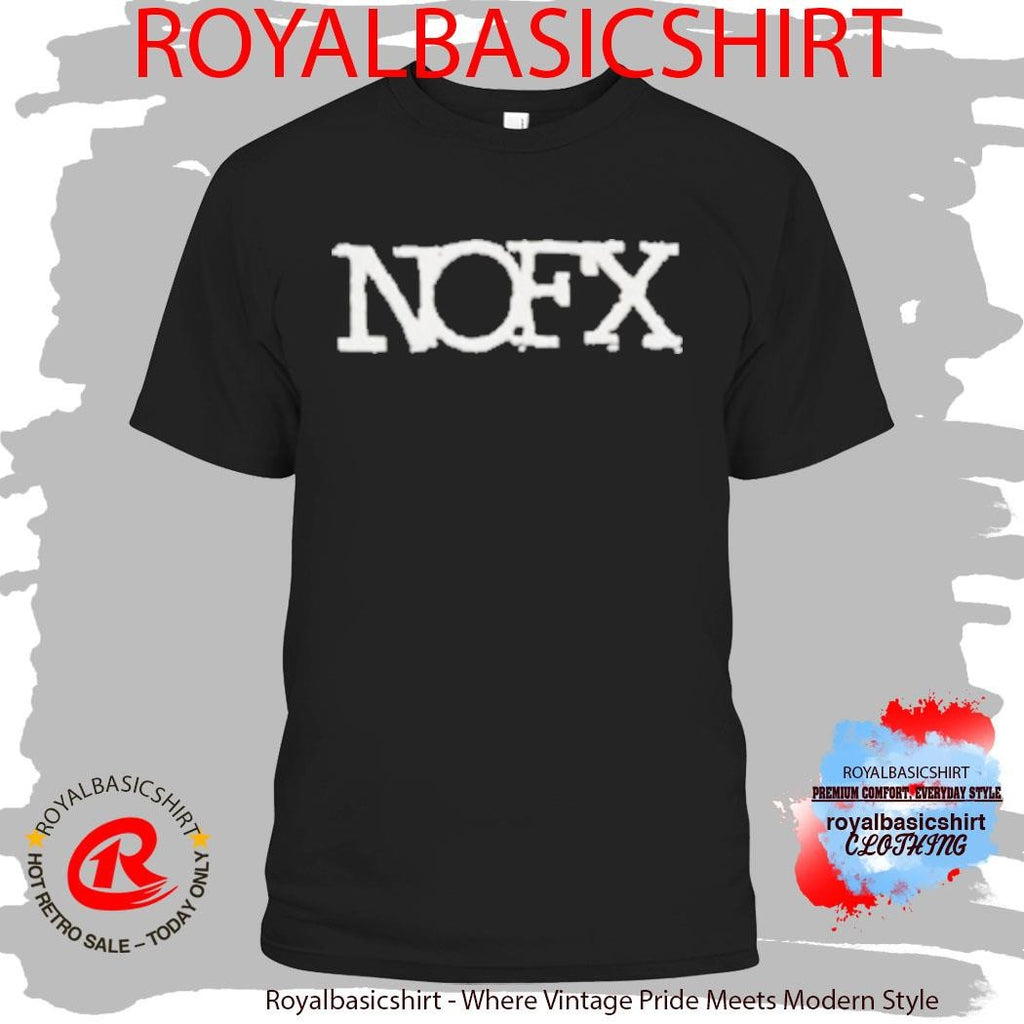Nofx Logo Applique Shirt