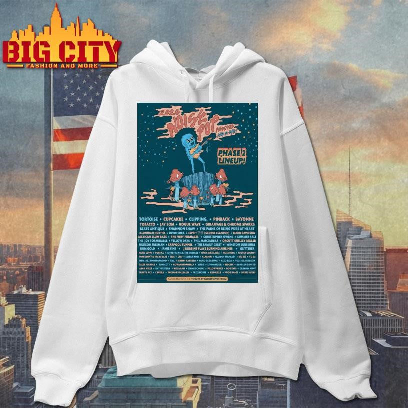 Noise Pop Festival Feb 19-Mar 1 2026 In San Francisco CA Poster Shirt