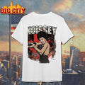 Noissey Coffy Retro Movie Character Print Shirt