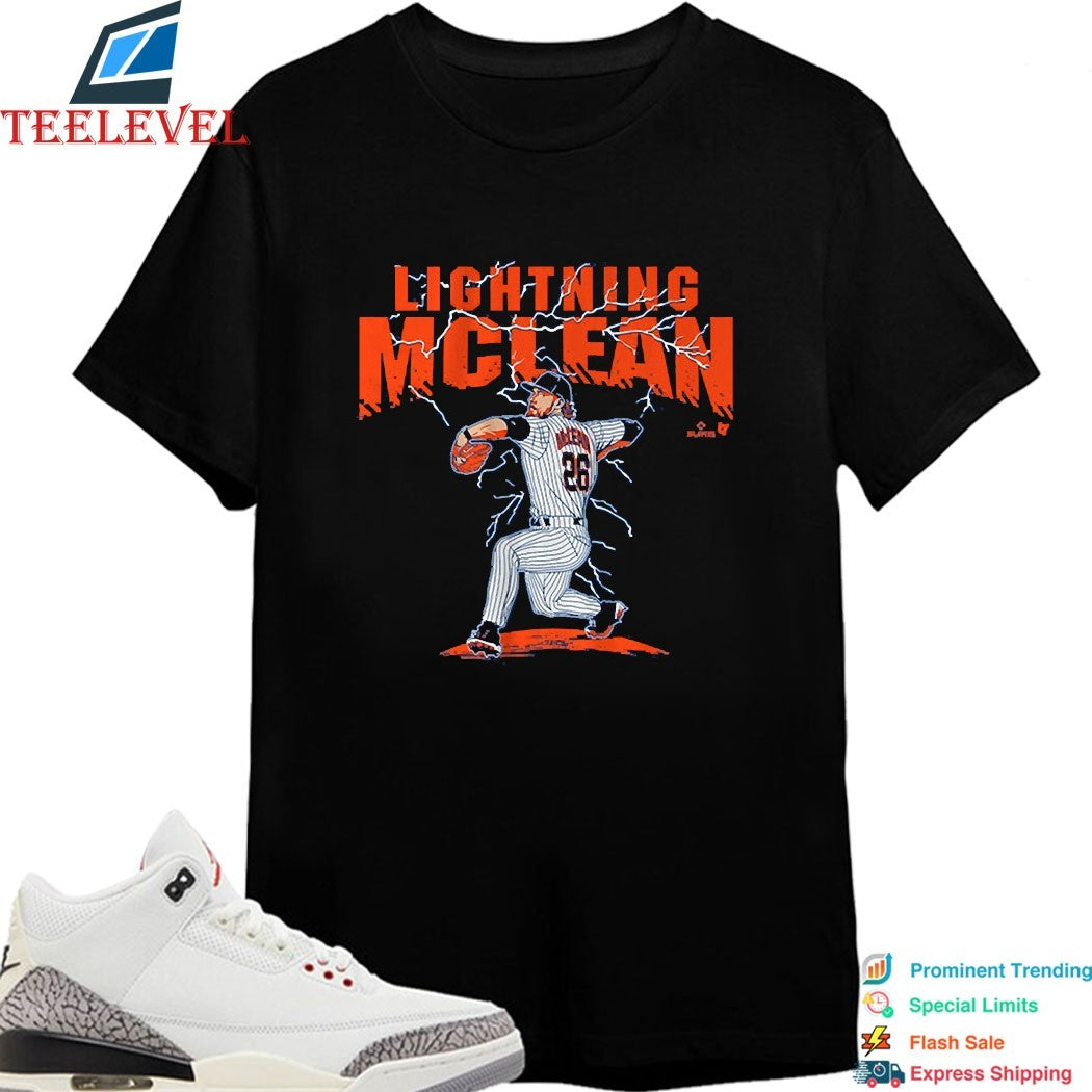 Nolan McLean Lightning T-shirts