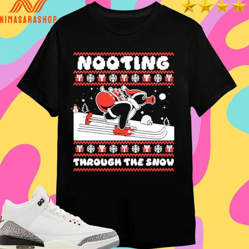 Nooting Through The Snow Christmas 2025 Shirts