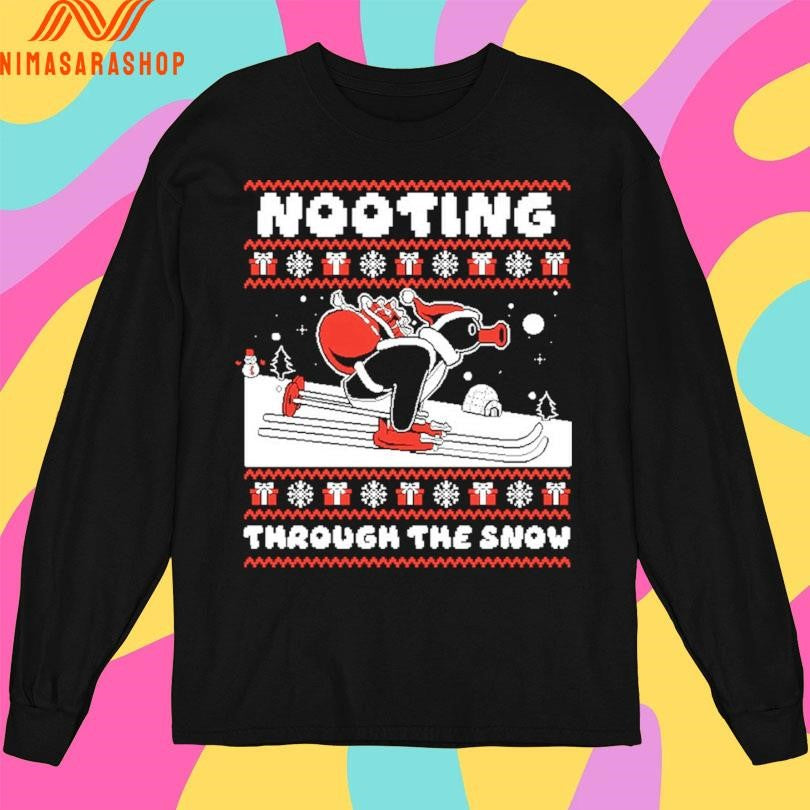 Nooting Through The Snow Christmas 2025 Shirts