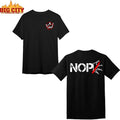 Nope Anti-trump Protest No Kings Day 2025 New Two Sided Shirt