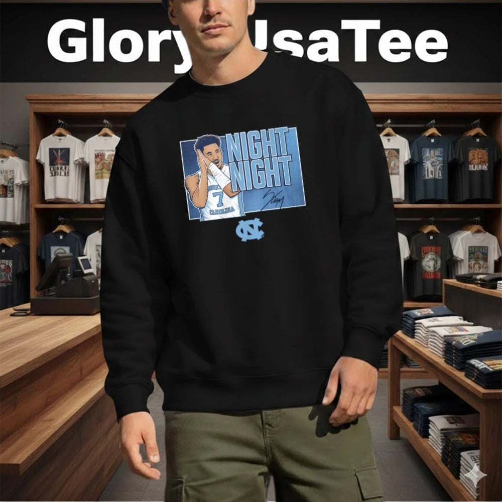 North Carolina Seth Trimble Night Night Shirt