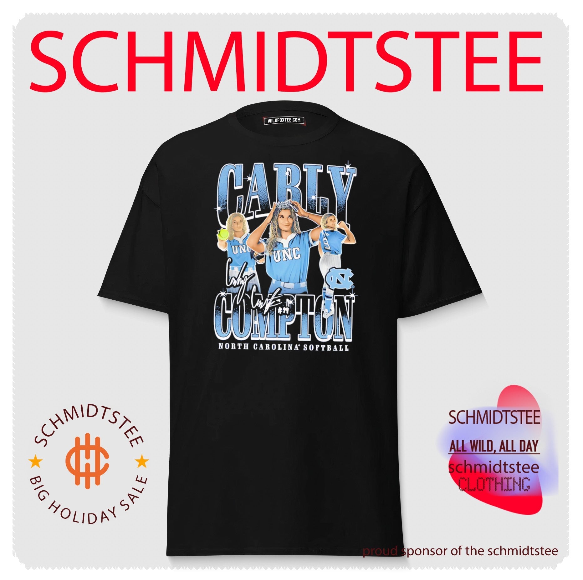 North Carolina Tar Heels Carly Compton shirt