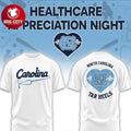 North Carolina Tar Heels x Healthcare Appreciation Night 2026 Two Sided Shirt