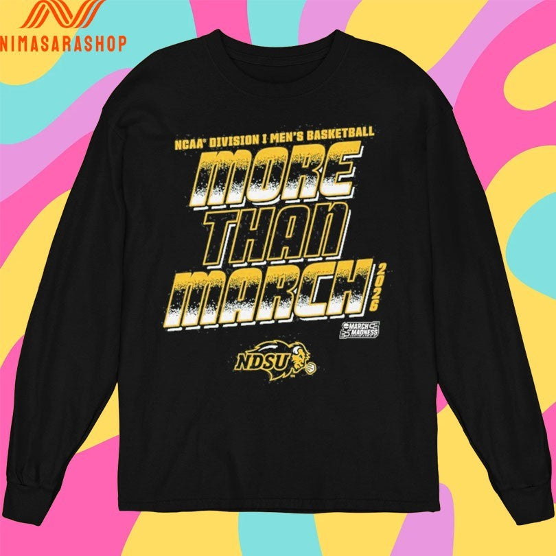 North Dakota State Bison 2026 NCAA Division I Men’s Basketball More Than March Shirts
