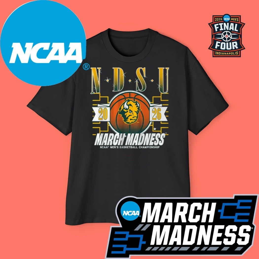 North Dakota State Bison MBB 2026 NCAA Women’s Basketball Championship March Madness Logo Shirt