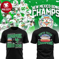 North Texas Mean Green New Mexico Bowl Champs 2025 Two Sided Shirt