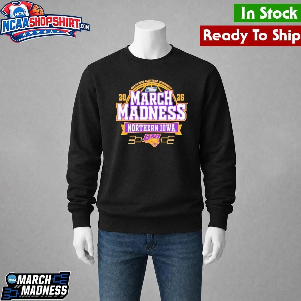 Northern Iowa Panthers 2026 Men’s Basketball March Madness Bound Shirt