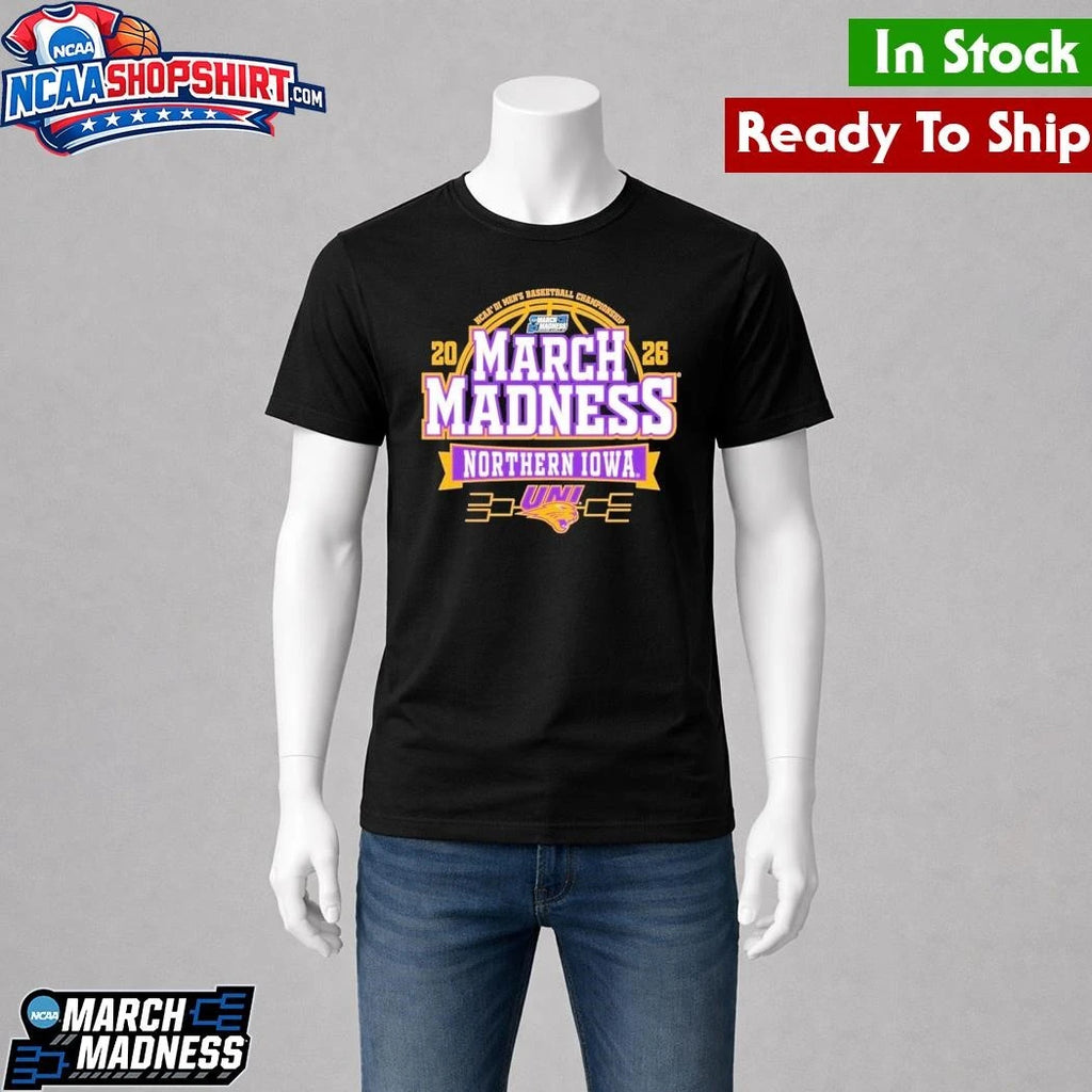 Northern Iowa Panthers 2026 Men’s Basketball March Madness Bound Shirt