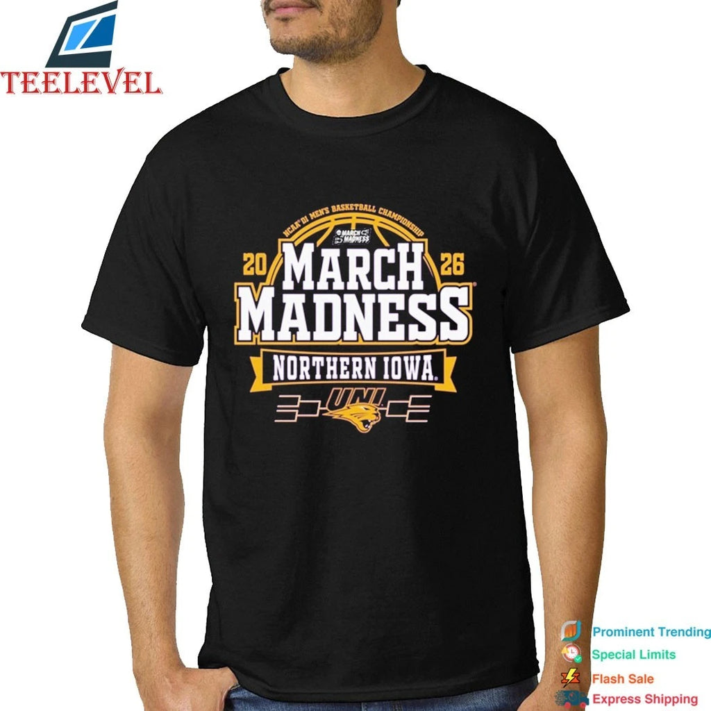 Northern Iowa Panthers 2026 NCAA Men’s Basketball March Madness Bound Shirts