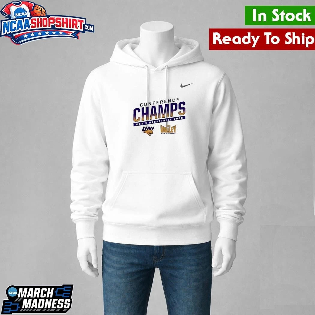 Northern Iowa Panthers Conference Champs Men’s Basketball 2026 Shirt