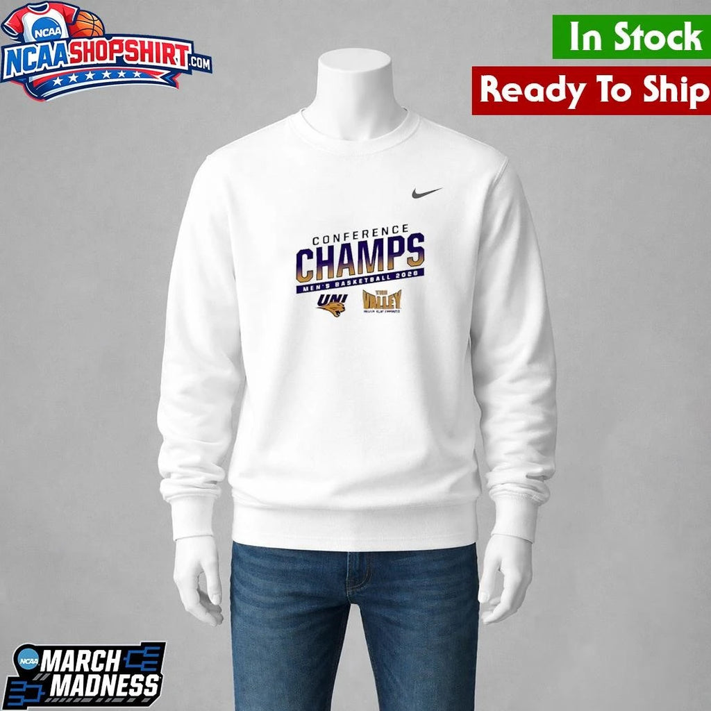Northern Iowa Panthers Conference Champs Men’s Basketball 2026 Shirt