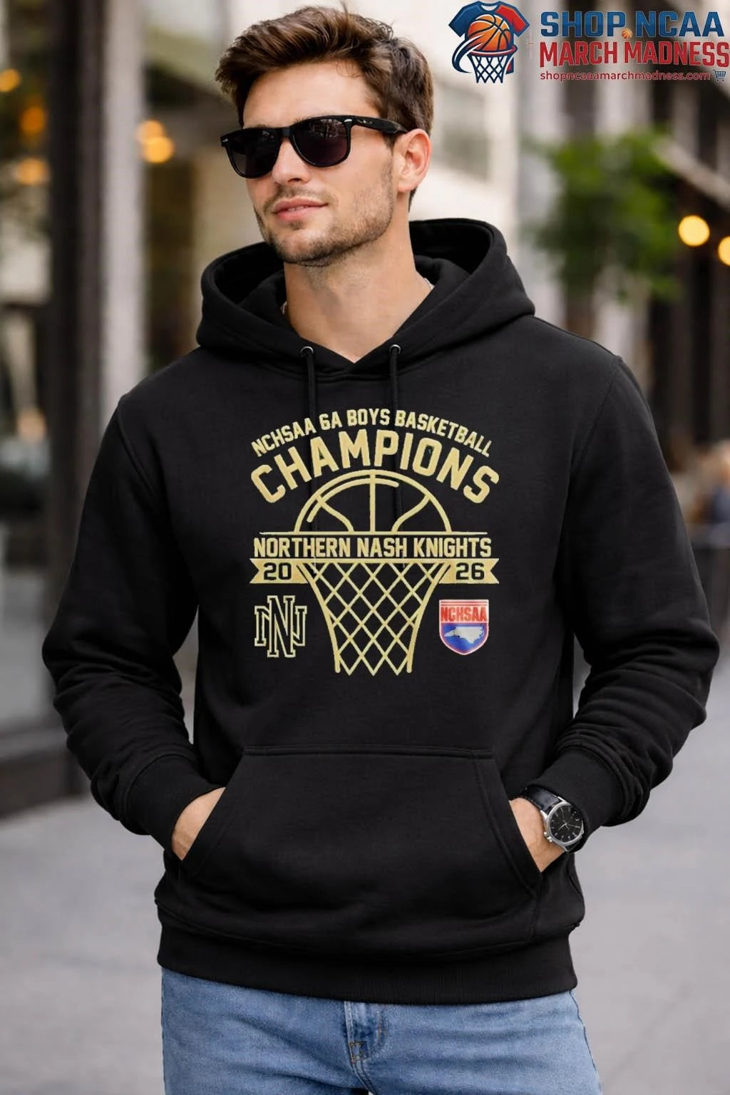 Northern Nash Knights 6A Boys NCHSAA Champions 2026 Shirt NCHSAA Champions 2026 Shirt