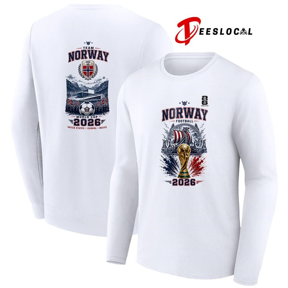 Norway World Cup trophy graphic shirt