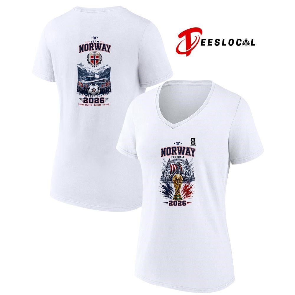 Norway World Cup trophy graphic shirt