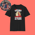 Not All Wounds Are Visible Stroke Awareness Brain Father Day Gift Shirt
