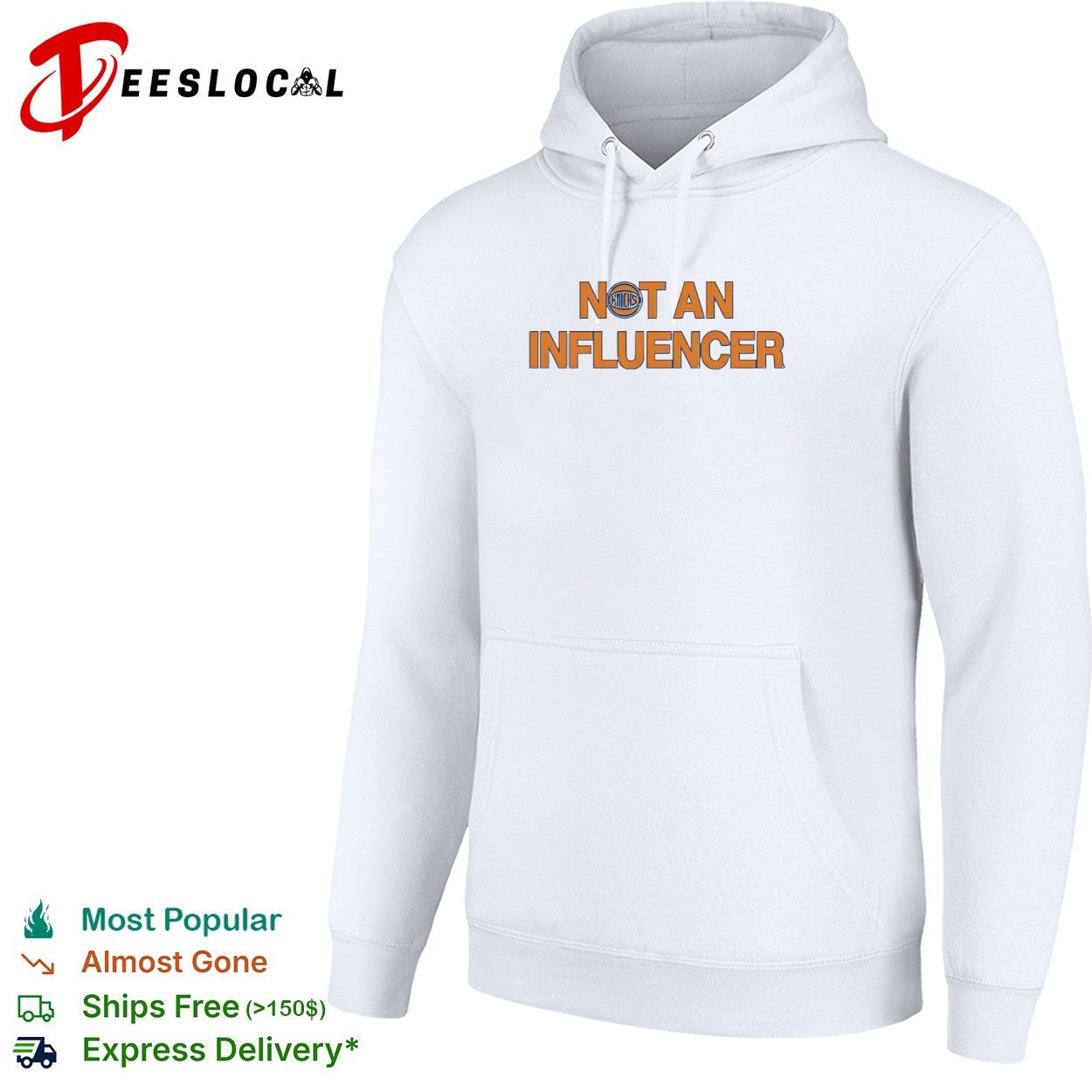 Not an Influencer New York Knicks NBA Basketball shirt