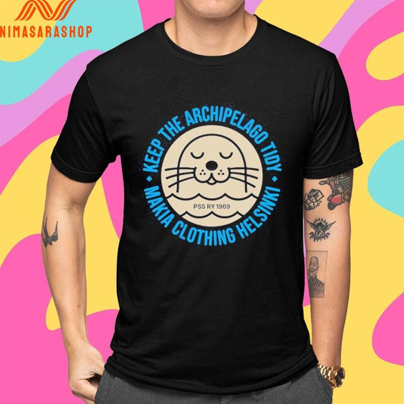Nötö Keep The Archipelago Tidy Makia Clothing Helsinki Pss Ry 1969 Shirts